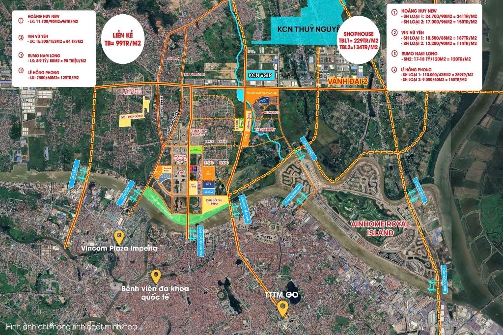 Sở hữu nhà biệt thự liền lề 75 m2, giá rẻ tại Xã Tân Dương - Thủy Nguyên - Hải Phòng