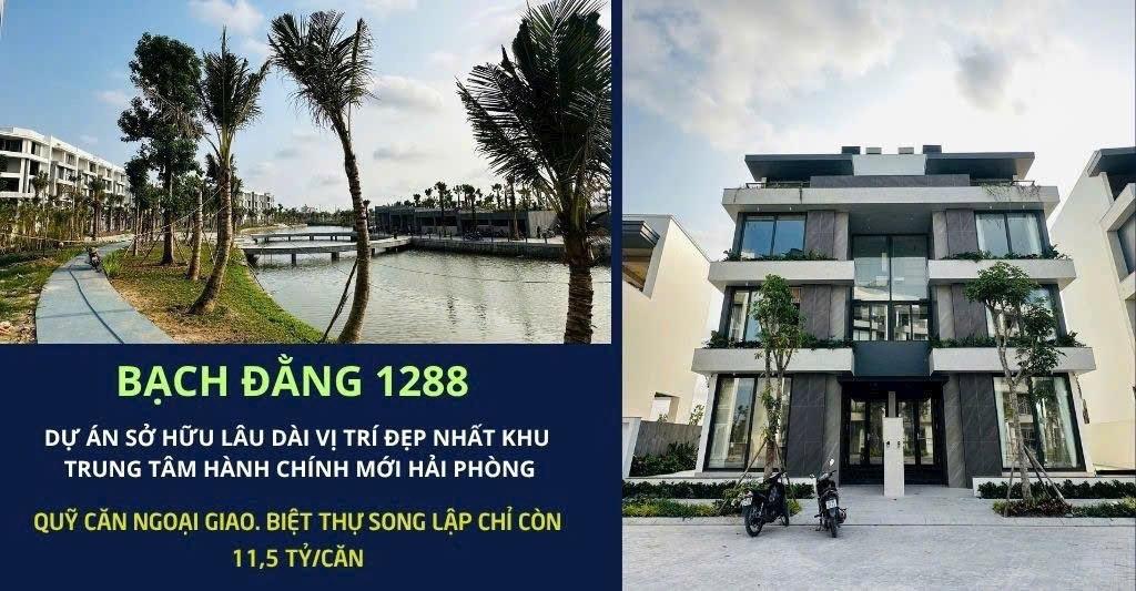 Bán liền kề 126 m2, giá 11 tỷ tại Huyện Thủy Nguyên - Hải Phòng
