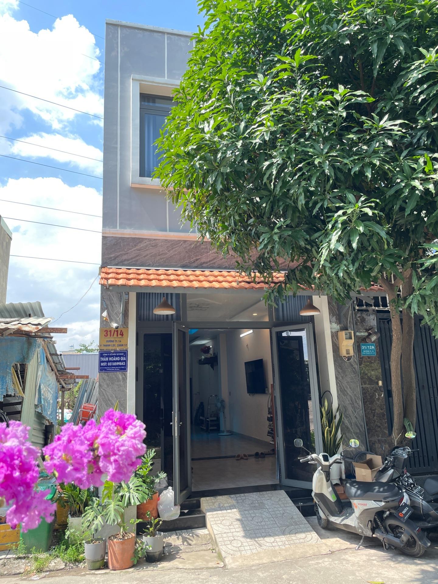 Bán nhà đẹp 80 m2, hướng Tây-Nam tại Đường Thạnh Lộc 14 - An Phú Đông - Quận 12, giá 5,8 tỷ
