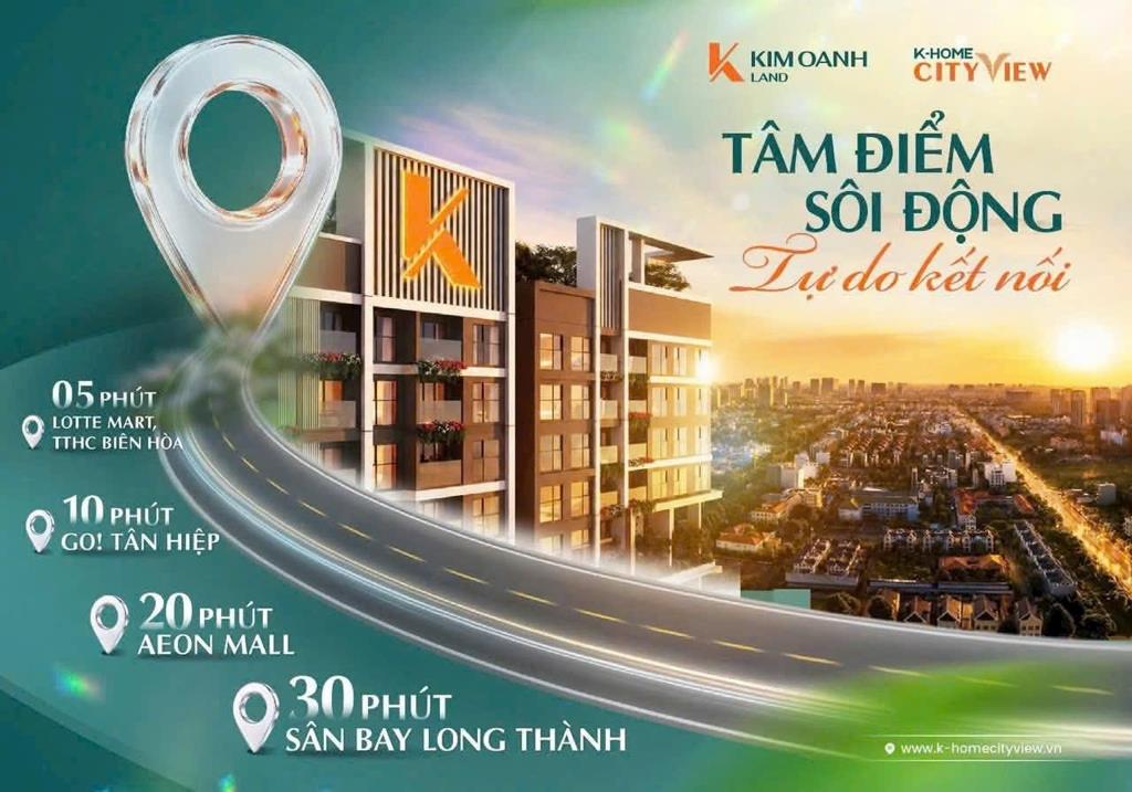 Chuyển nhượng căn 47 m2, giá 980 triệu tại Đường Điểu Xiển - Hố Nai - Biên Hòa - Đồng Nai