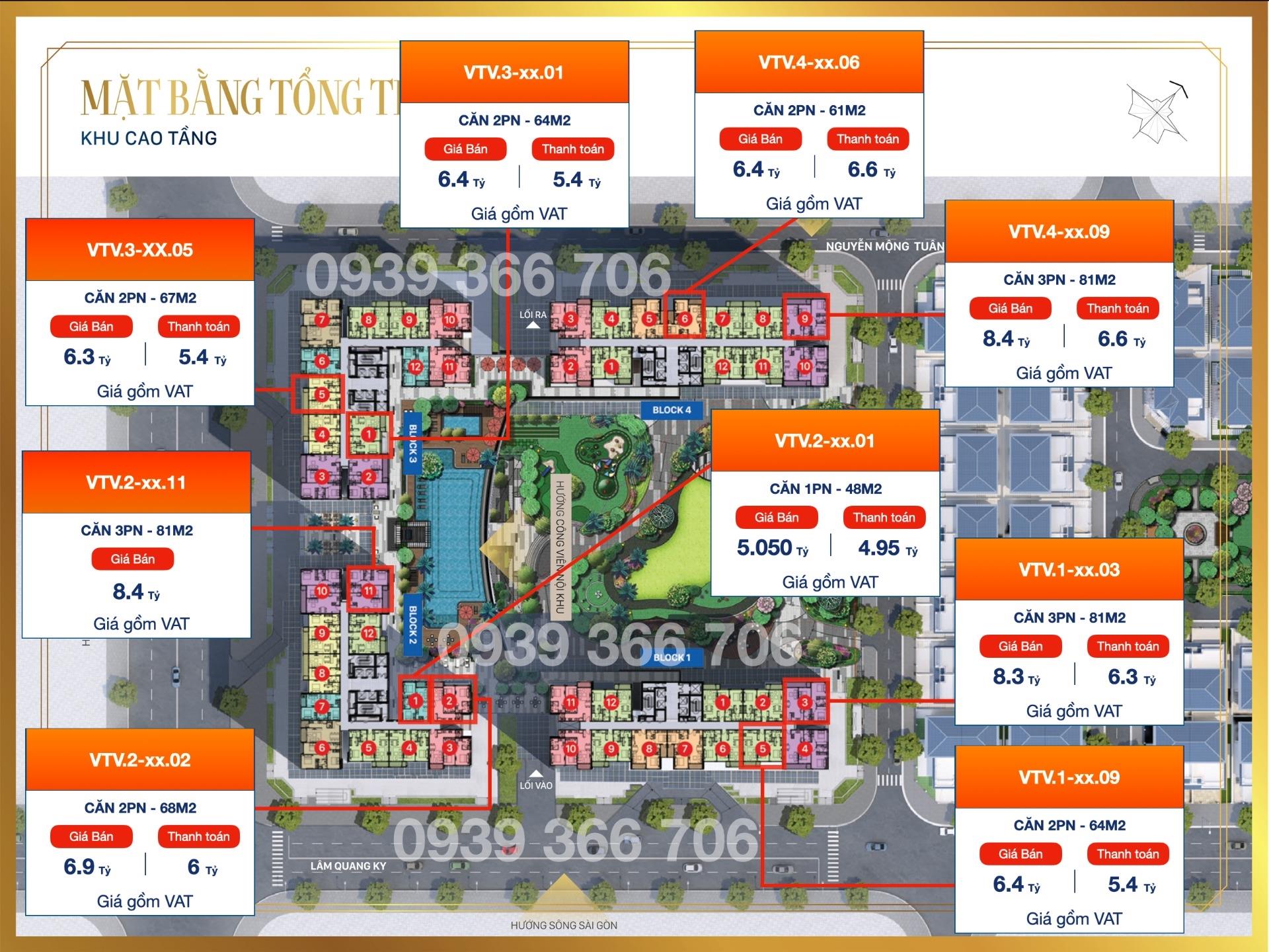 Sở hữu ngay căn chung cư 67 m2, giá 6,3 tỷ tại Đường Đồng Văn Cống - Quận 2 - TP Hồ Chí Minh