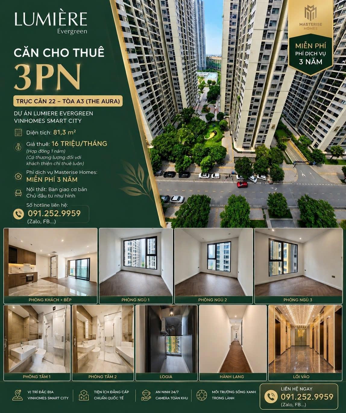 Cho thuê căn 81 m2 tại đường Cầu Thăng Long - Tây Mỗ - Nam Từ Liêm - Hà Nội, giá 16 tr/tháng