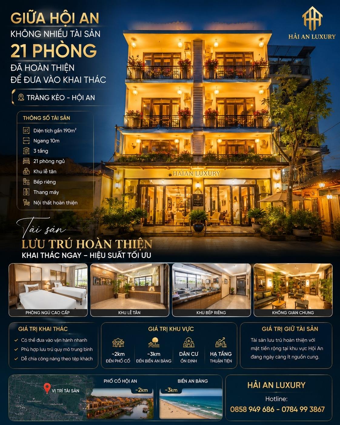 Bán nhanh nhà mặt phố đẹp 190 m2 tại Xã Cẩm Hà - Hội An - Quảng Nam, giá 12,8 tỷ