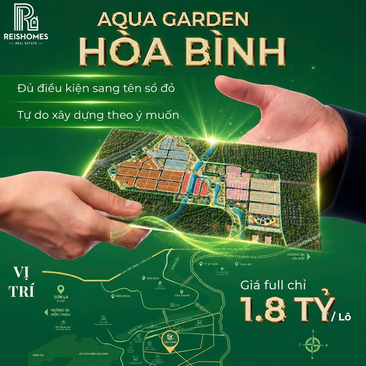 Bán nhanh đất nền dự án 120 m2, hướng Đông tại Chăm Mát - Hòa Bình - Hòa Bình, thỏa thuận