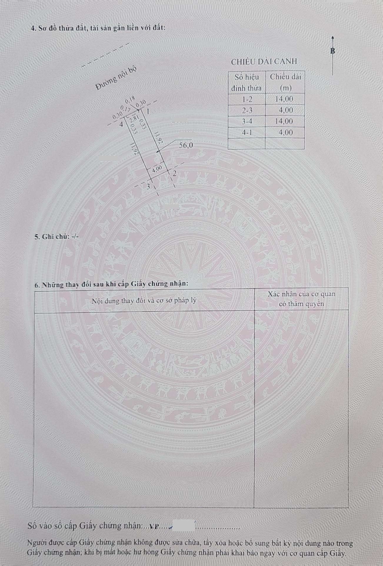 Bán nhà mặt phố 56 m2, hướng Tây-Bắc tại Xã Long Hưng - Văn Giang - Hưng Yên, giá 7,5 tỷ