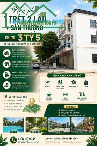 Cần bán nhà phố 200 m2 tại Đường ĐT 747 - Uyên Hưng - Tân Uyên - Bình Dương, giá 3,5 tỷ