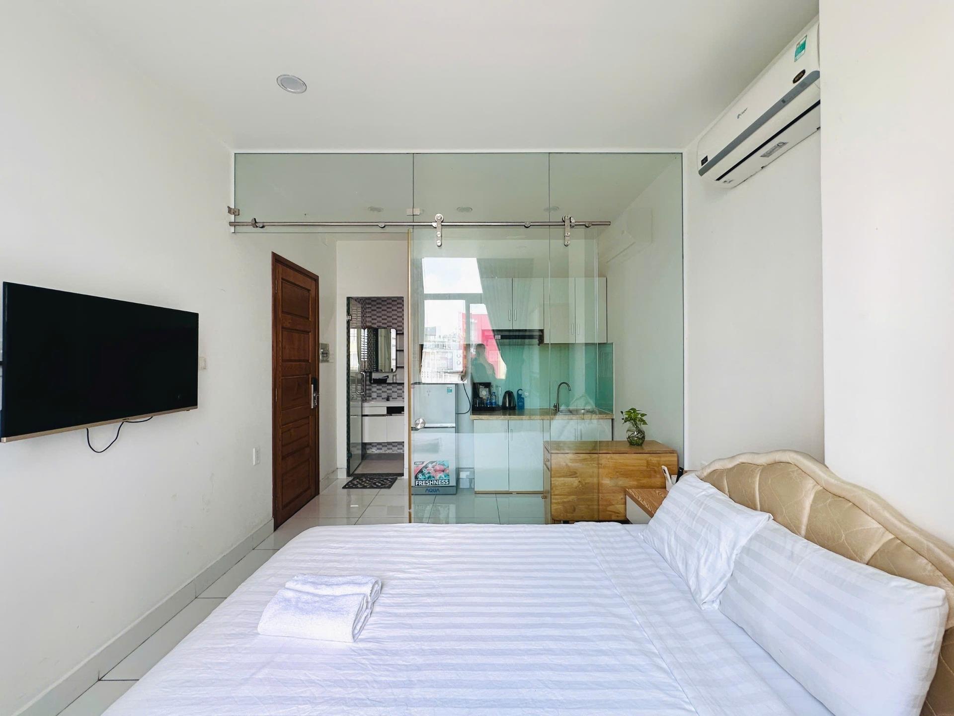 Studio Cao Cấp Quận 10 Ngay Viettel Complex - Full Nội Thất, Bếp Riêng, Thang Máy chỉ từ 7tr5/tháng