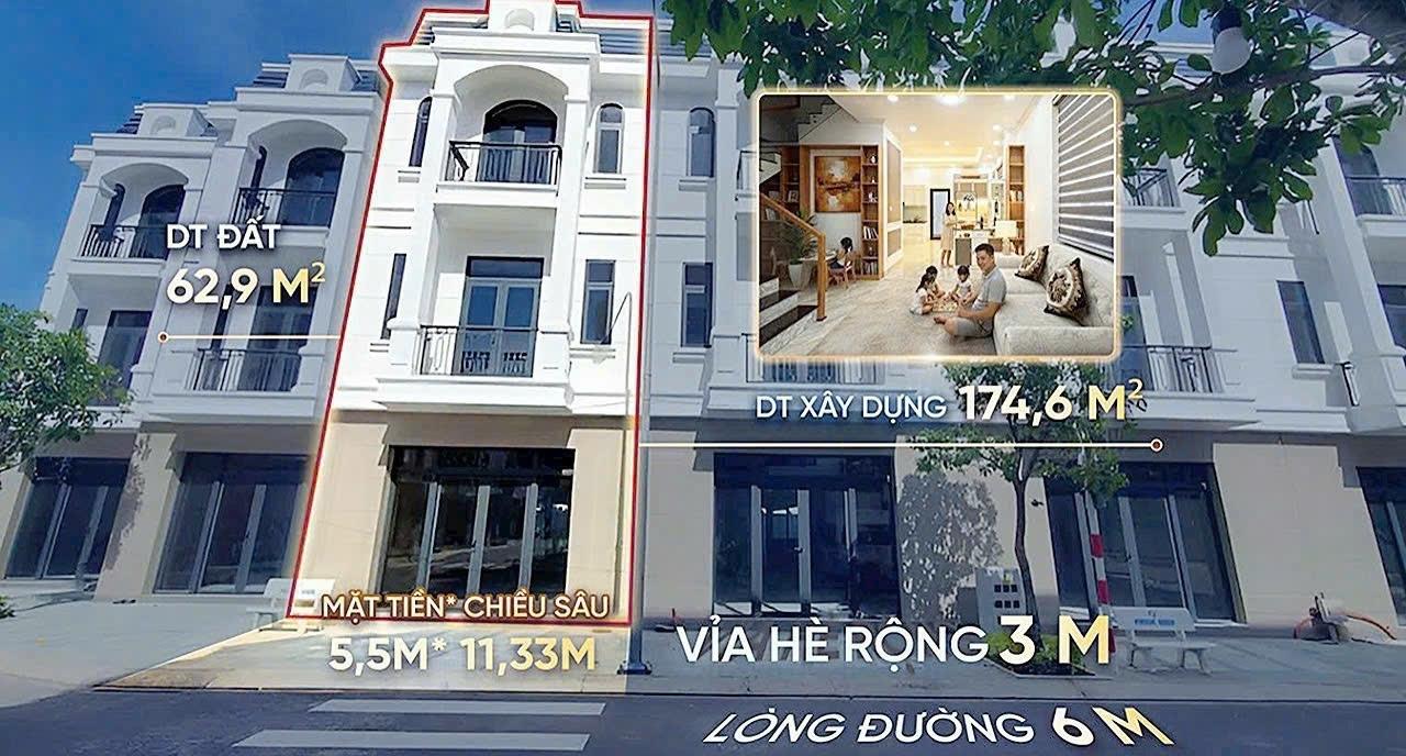 Cần bán gấp bán nhanh nhà phố shophouse 62 m2, giá 5 tỷ tại Thuận An - Bình Dương