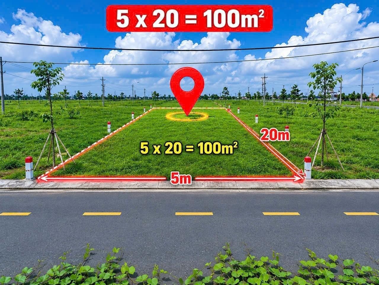 Cần bán gấp bán nhanh lô đất 100 m2 tại Huyện Nhơn Trạch - Đồng Nai, giá 2,49 tỷ
