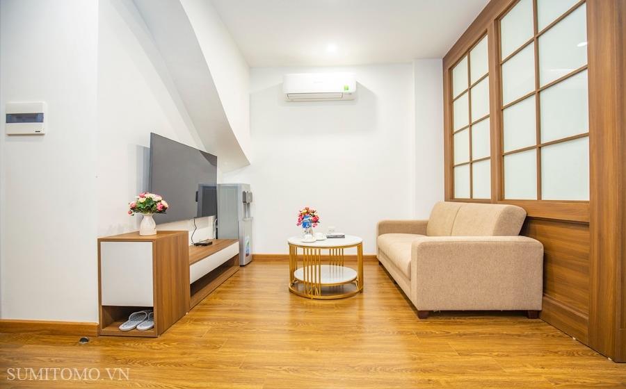 660$/Tháng - Phố Linh Lang - 1 Ngủ - 55m2- Mới - Full Nội Thất