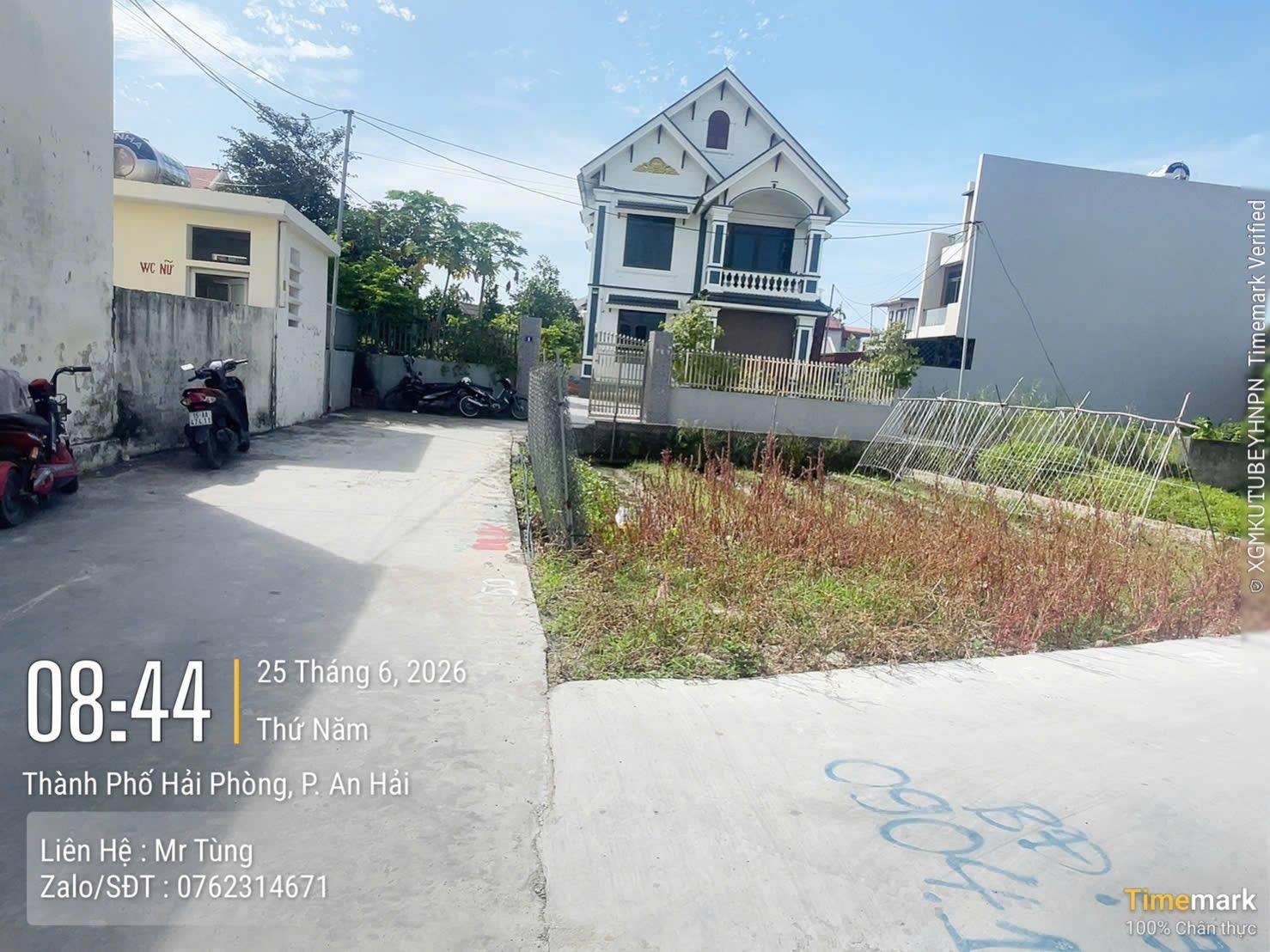 Chuyển nhượng đất 62 m2, hướng Tây-Bắc tại Xã Đồng Thái - An Dương - Hải Phòng, giá 1,65 tỷ