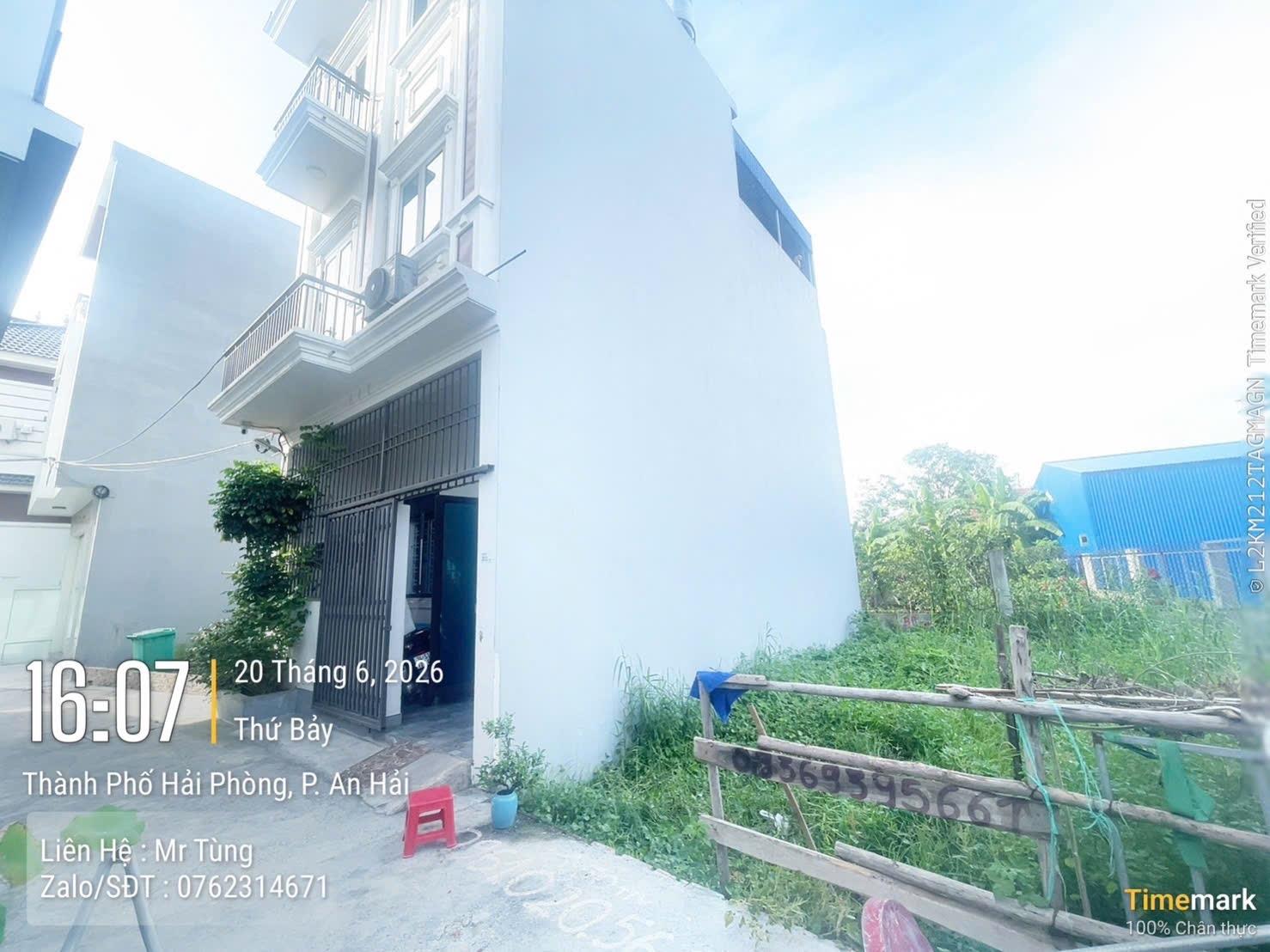 Sở hữu ngay mảnh đất 50 m2, hướng Tây-Nam tại Xã Đặng Cương - An Dương - Hải Phòng, giá 1,05 tỷ