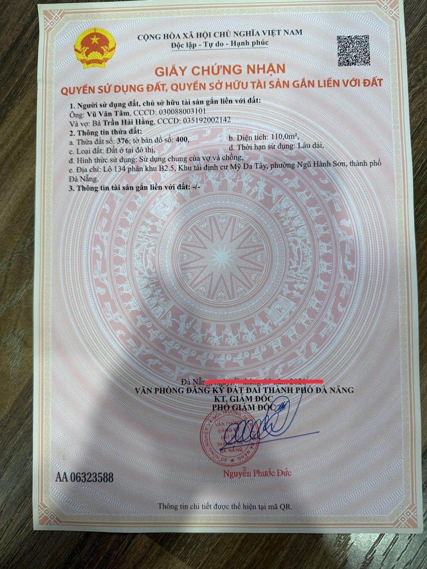 Sở hữu mảnh đất 138 m2 tại Đường An Trung Đông 7 - An Hải Bắc - Sơn Trà - Đà Nẵng, giá 17,9 tỷ