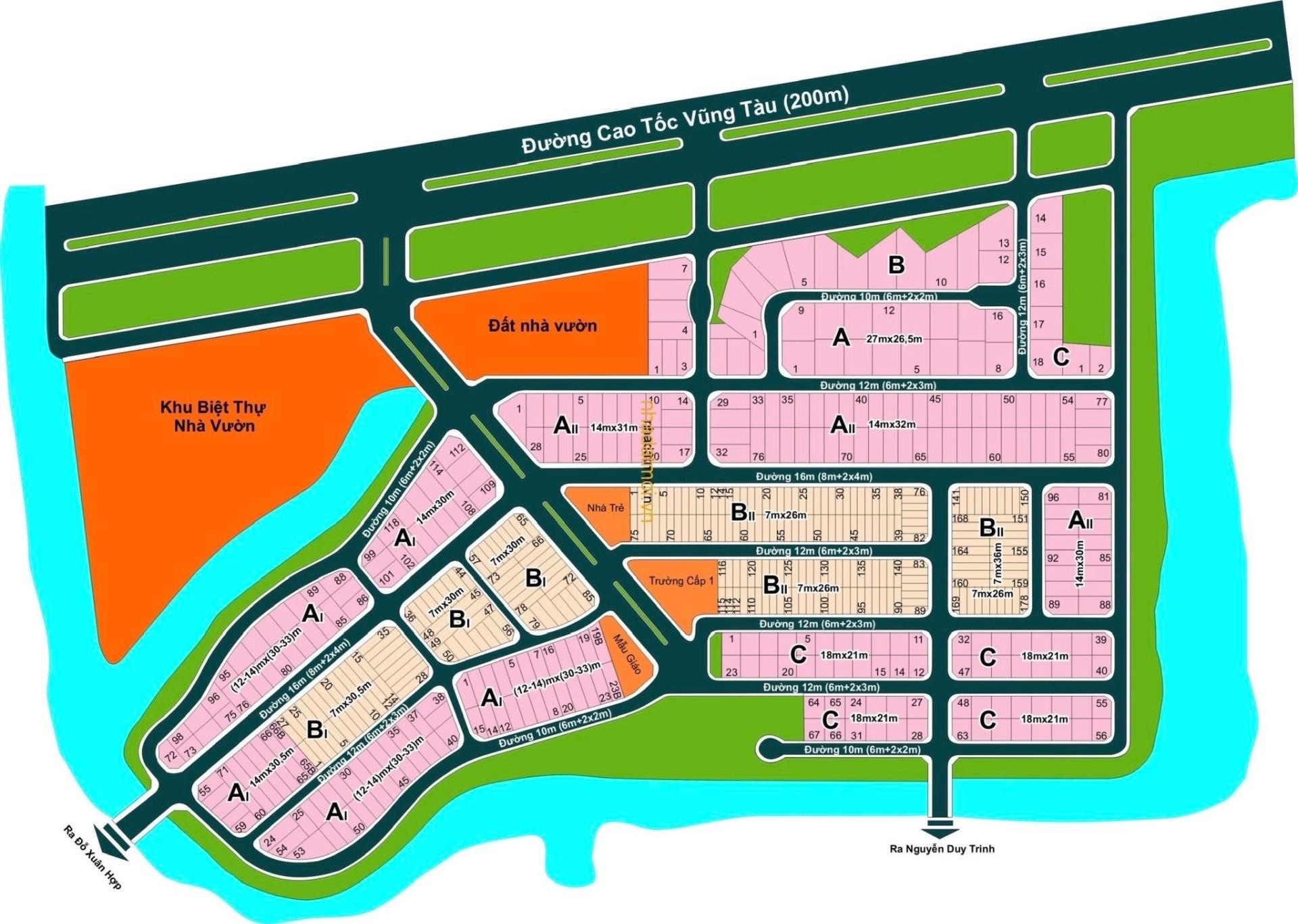 Bán gấp nền đất 182 m2, hướng Nam tại Phú Hữu - Quận 9 - TP Hồ Chí Minh, giá 13,83 tỷ