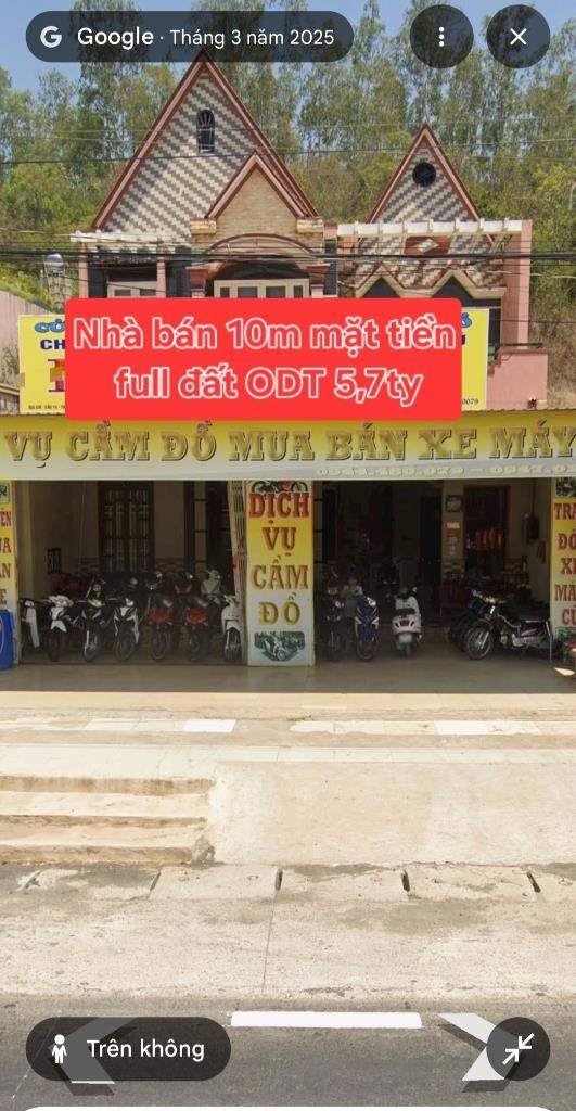 Bán gấp căn nhà mặt phố 2 tầng, 150 m2, mặt tiền 10m, hướng Nam tại Đơn Dương, giá 5,7 triệu