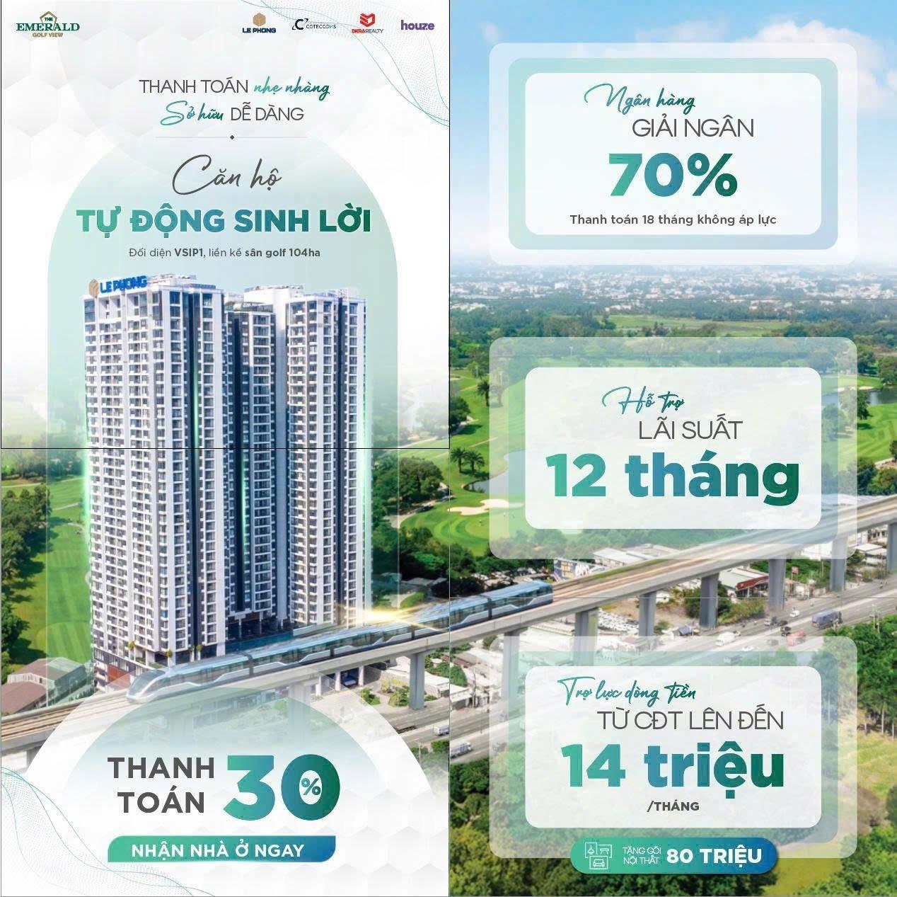 Bán căn hộ chung cư 54 m2, giá 2,63 tỷ tại Đường Đại Lộ Bình Dương - Thuận An - Bình Dương