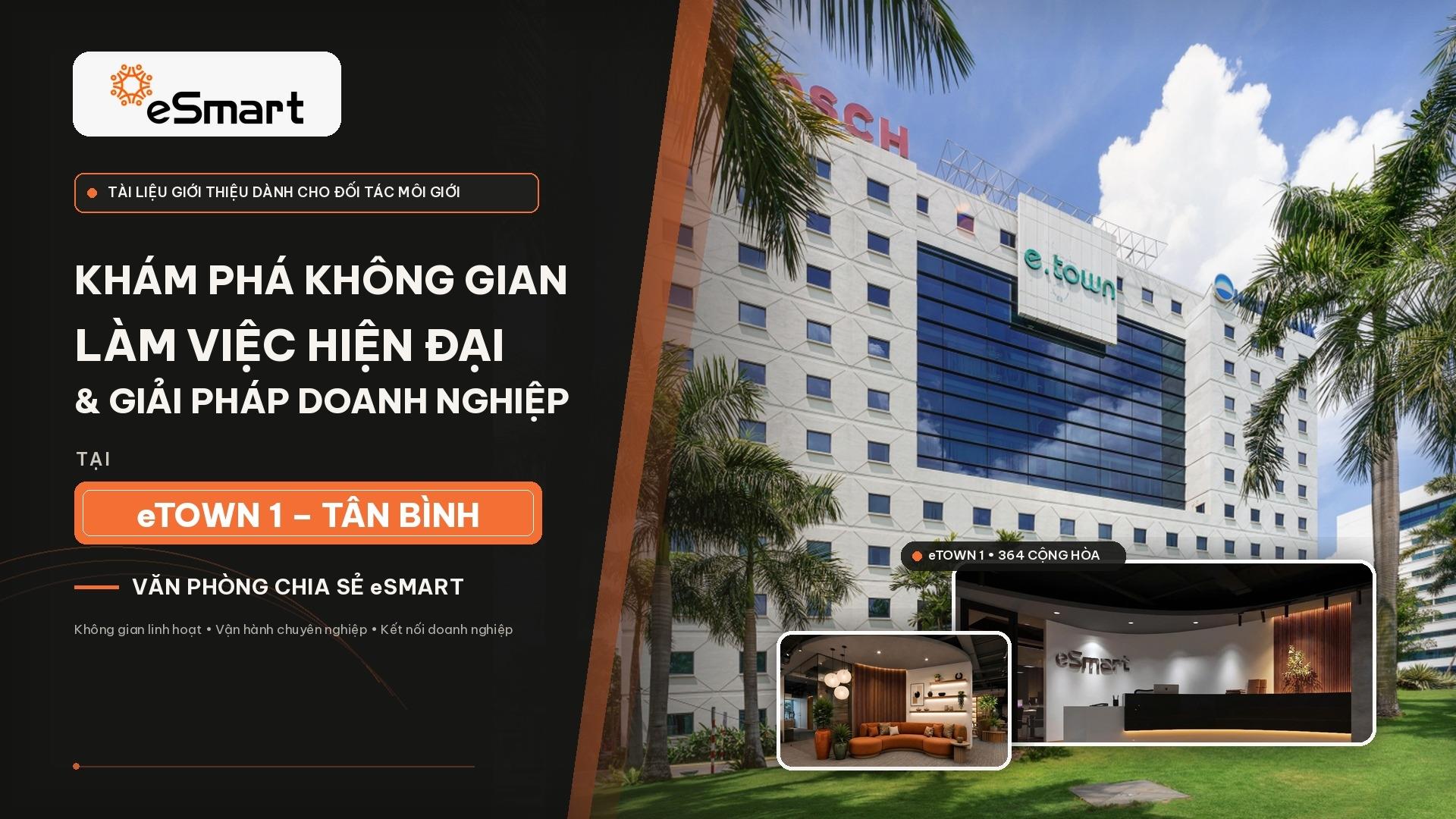 Cho Thuê Văn Phòng Trọn Gói Tại Hcm - Etown (Tân Bình)