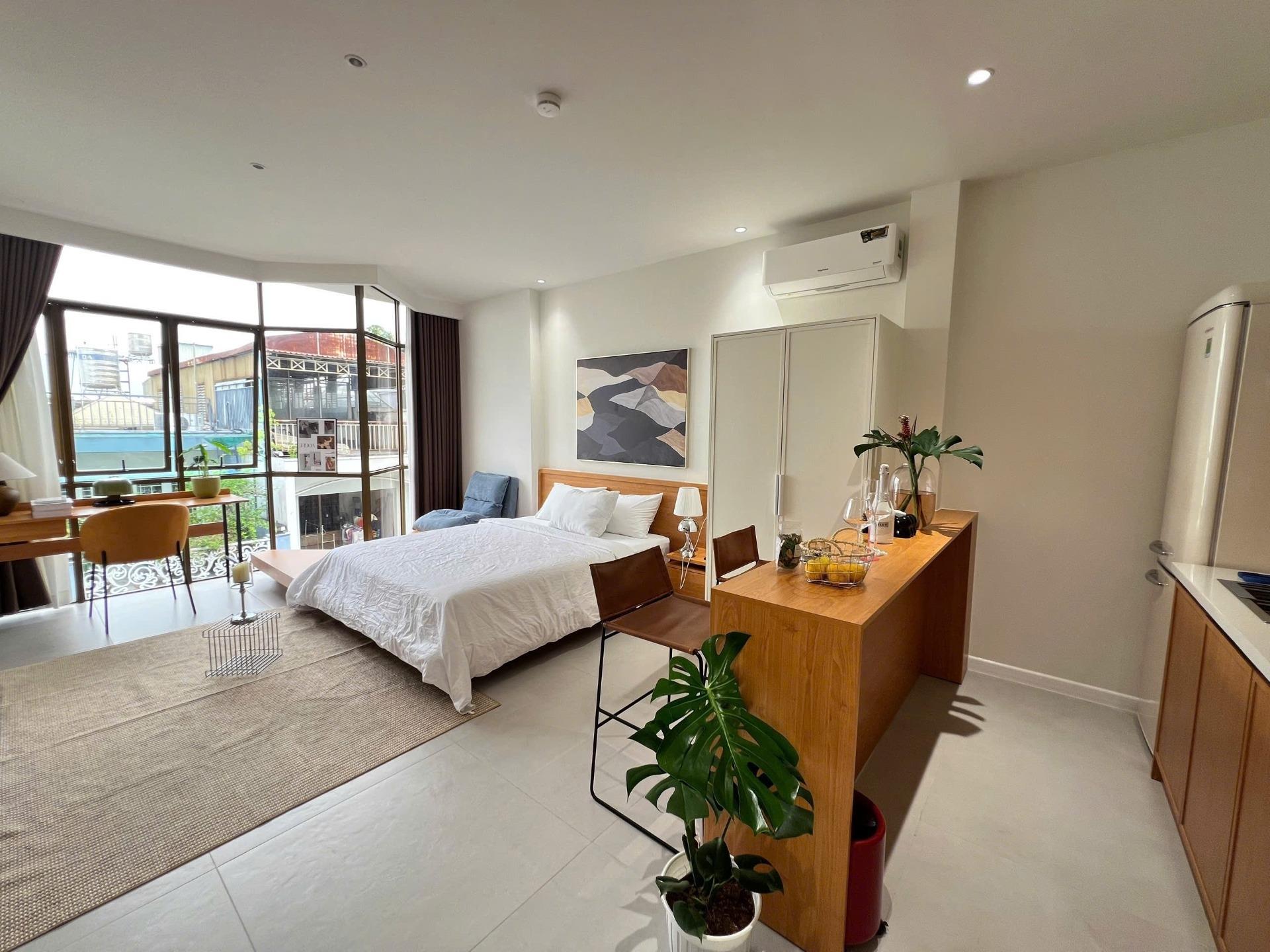  Studio cử sổ trời - Diện tích 40M² - Nội thất cao cấp
