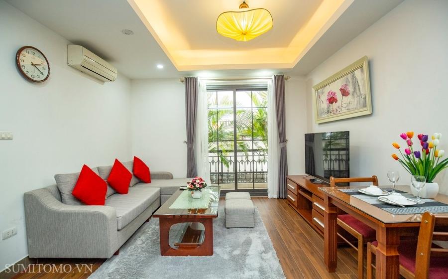Số 48/12 Đào Tấn - 770$/ tháng - 1 phòng ngủ  -  60 m² | Ban công riêng rộng - Full nội thất 