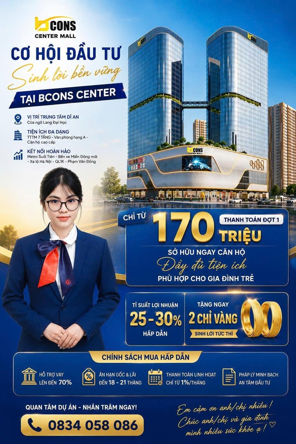 Chuyển nhượng căn chung cư 58 m2, giá 3,5 tỷ tại Đường Thống Nhất - Đông Hòa - Dĩ An - Bình Dương