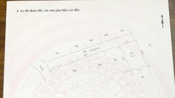 Chuyển nhượng lô đất sổ riêng 101 m2 tại Xã Hòa Thạch - Quốc Oai - Hà Nội, giá 2,63 tỷ