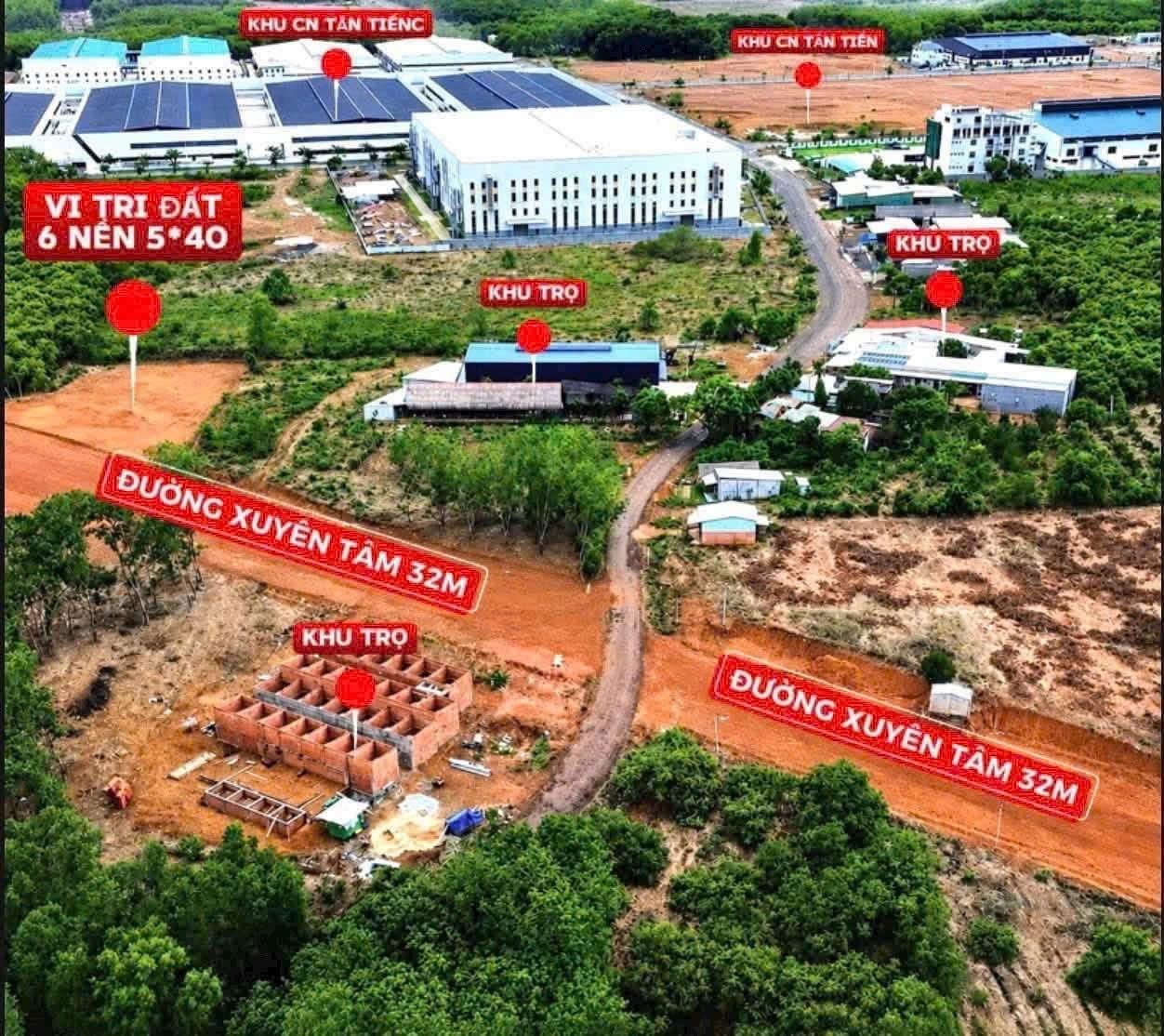 Cần bán nhanh đất nền dự án 200 m2 tại Tân Lập - Đồng Phú - Bình Phước, giá 350 triệu