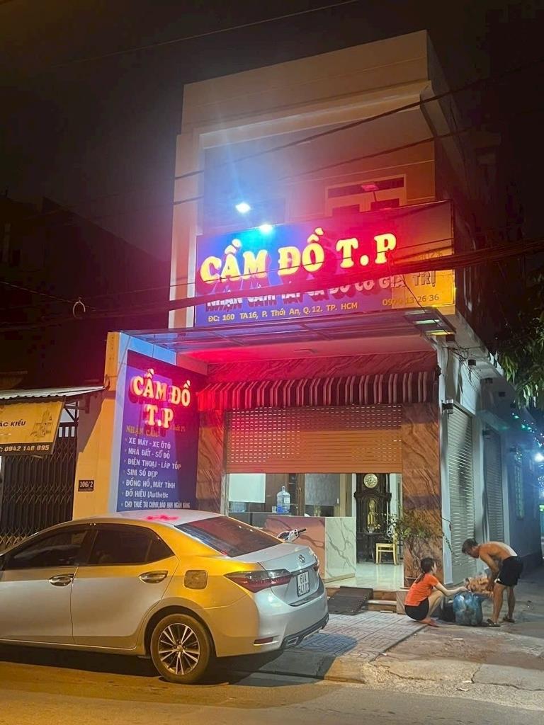 Bán gấp nhà mặt tiền 3 tầng, 108 m2, mặt tiền 5m tại Phường Thới An - Quận 12, giá 6 tỷ