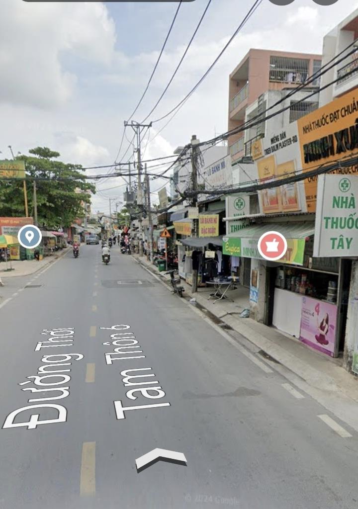 Cần bán gấp nhà mặt tiền 2 tầng, 88 m2, mặt tiền 4m tại Đường Thới Tam Thôn 6 - Hóc Môn, giá 6 tỷ