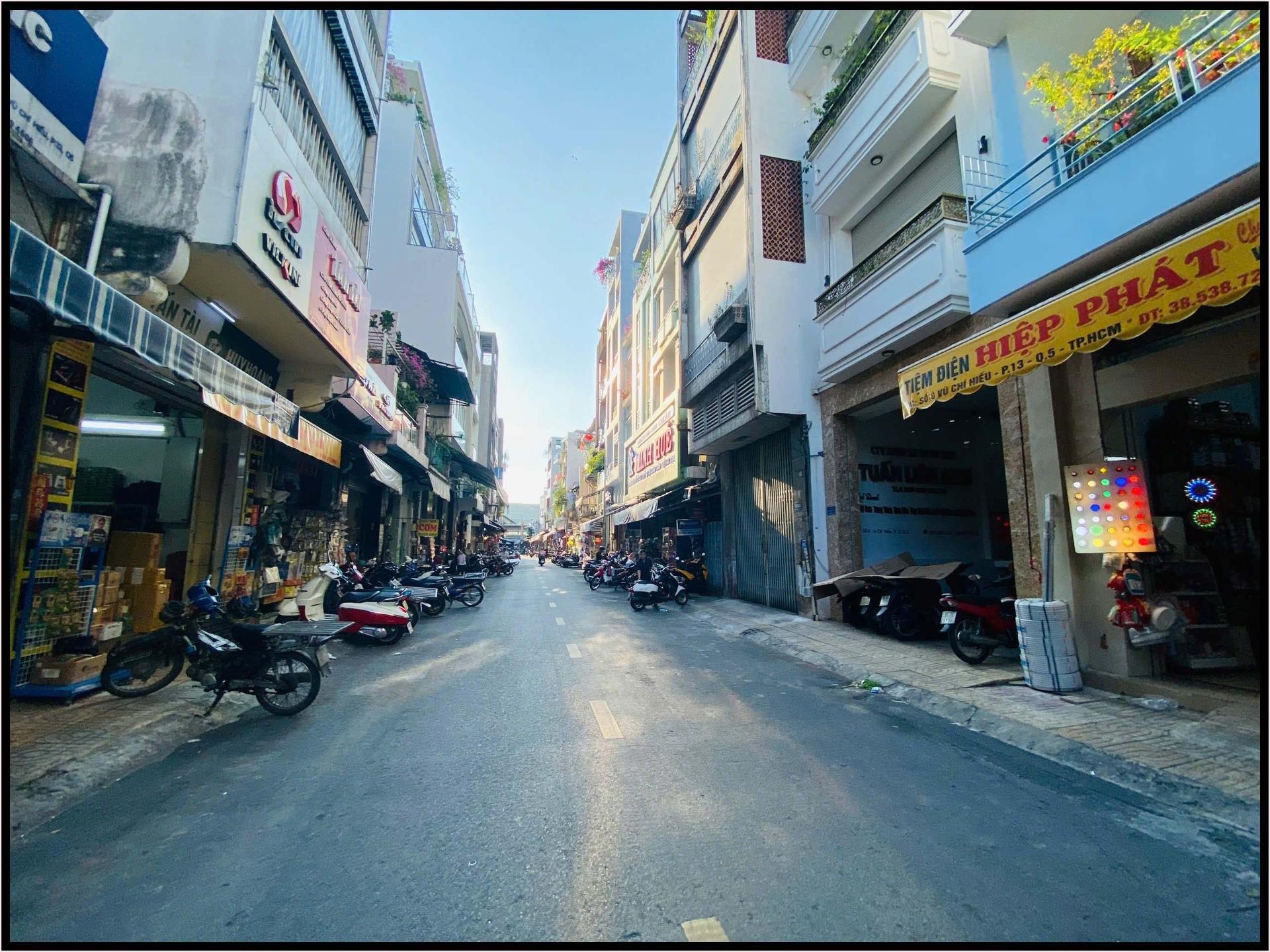 Cần bán căn nhà mặt phố 52 m2, hướng Bắc tại Đường Vũ Chí Hiếu - 13 - Quận 5, giá 22 tỷ