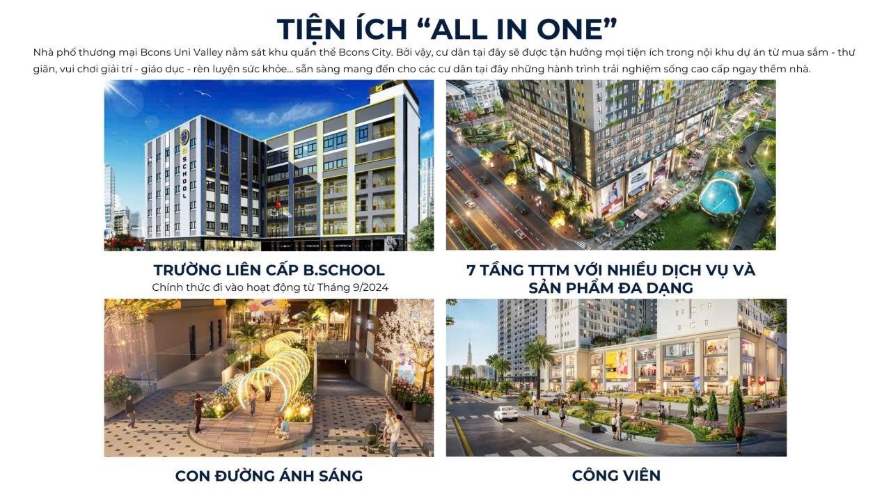 Cần bán ngay shophouse 60 m2, giá 10 tỷ tại Đường Thống Nhất - Đông Hòa - Dĩ An - Bình Dương
