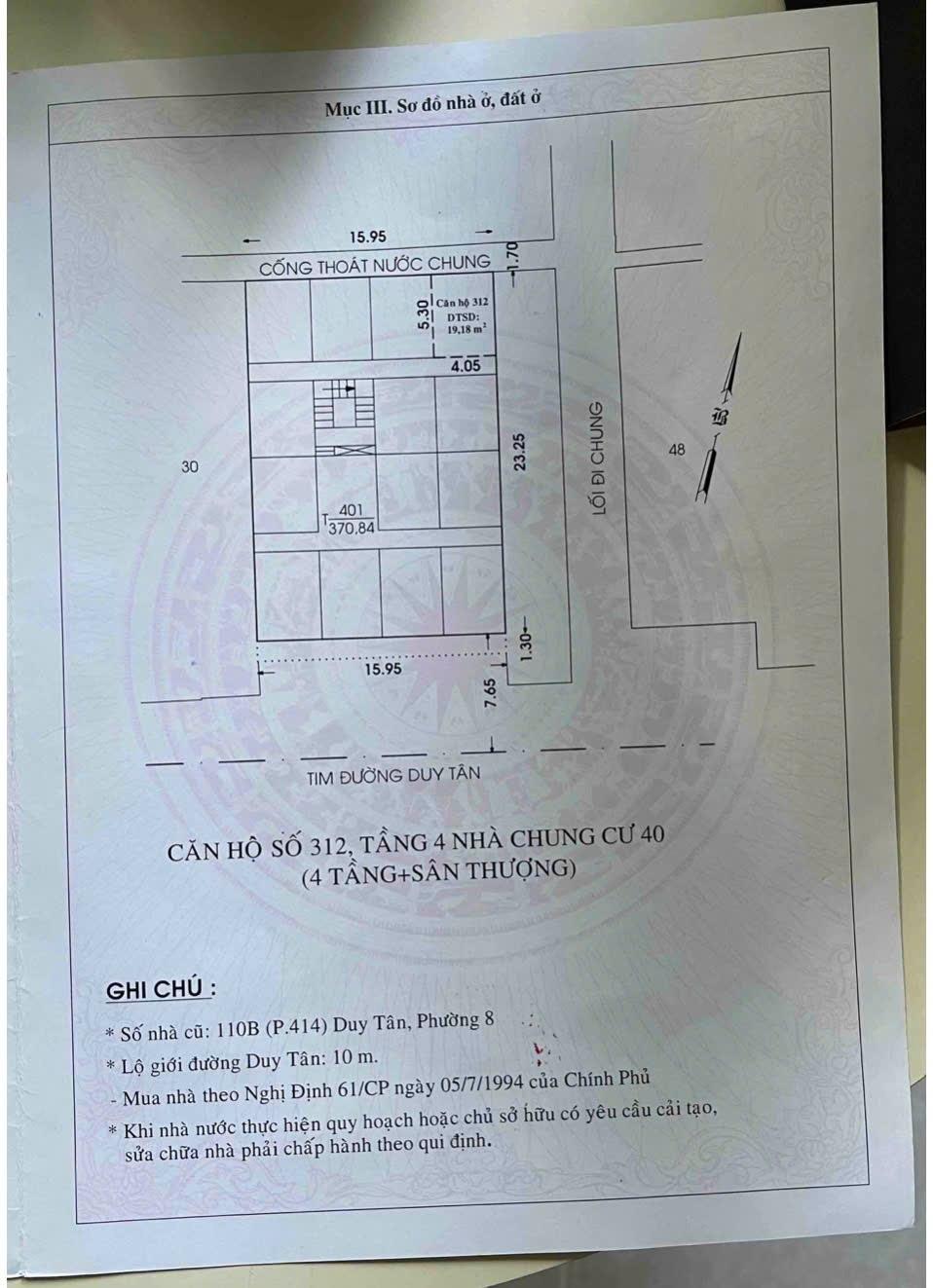 Cần bán gấp chung cư 19,18000030517578 m2, giá 1,5 tỷ tại Tân Bình - TP Hồ Chí Minh