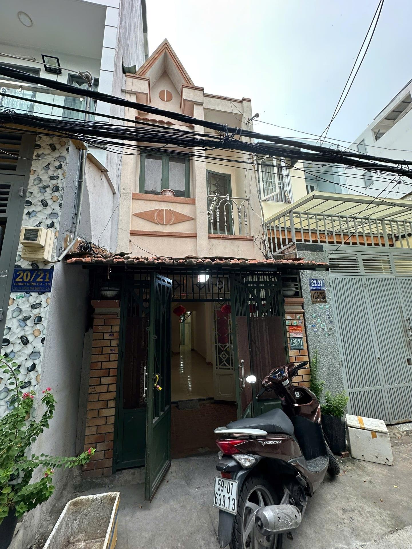 Cần bán nhanh nhà sổ hồng riêng 75 m2, hướng Tây tại Đường Tám Danh - 4 - Quận 8, giá 6,28 tỷ