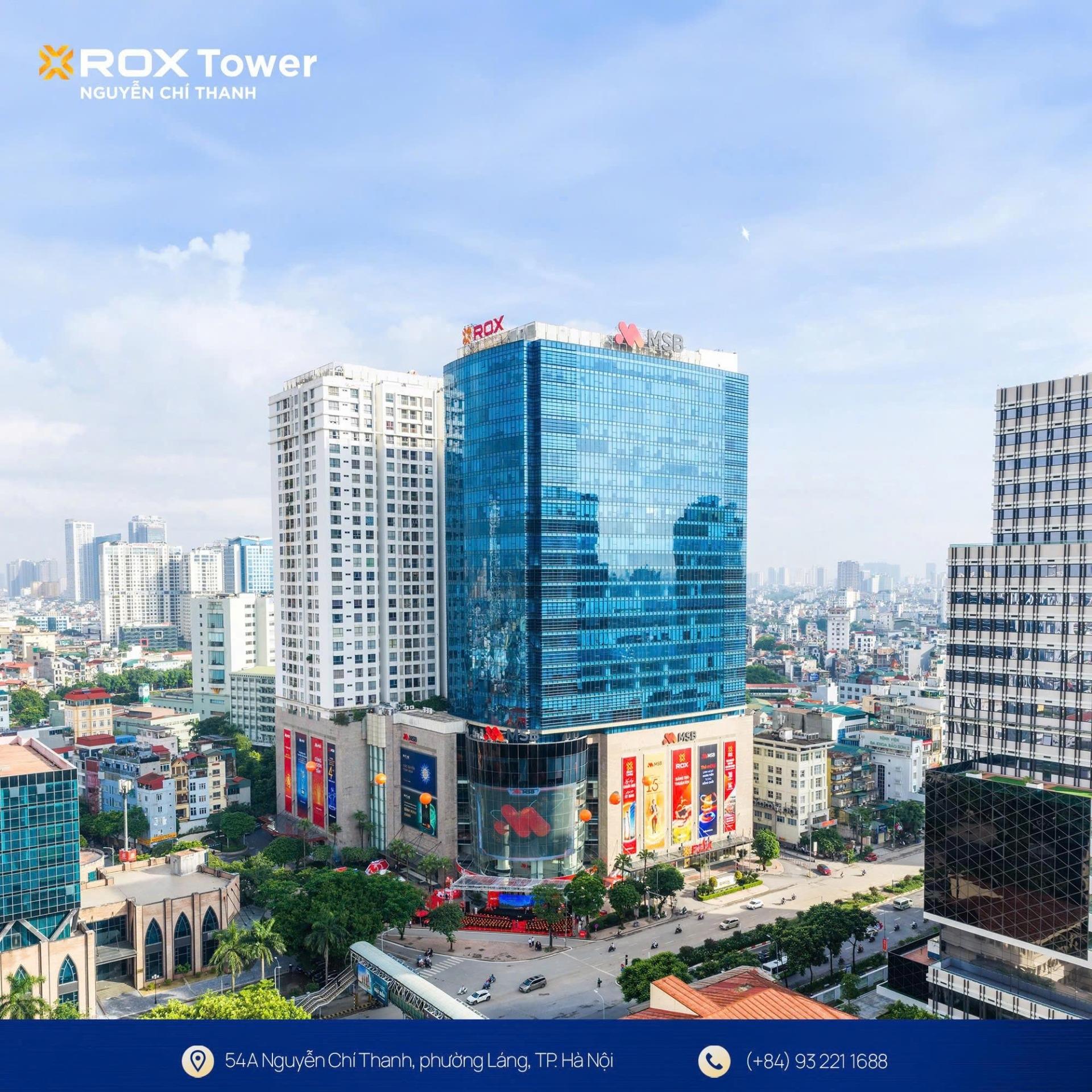 Văn Phòng Cho Thuê quận Đống Đa cũ, Rox Tower 54A Nguyễn Chí Thanh 