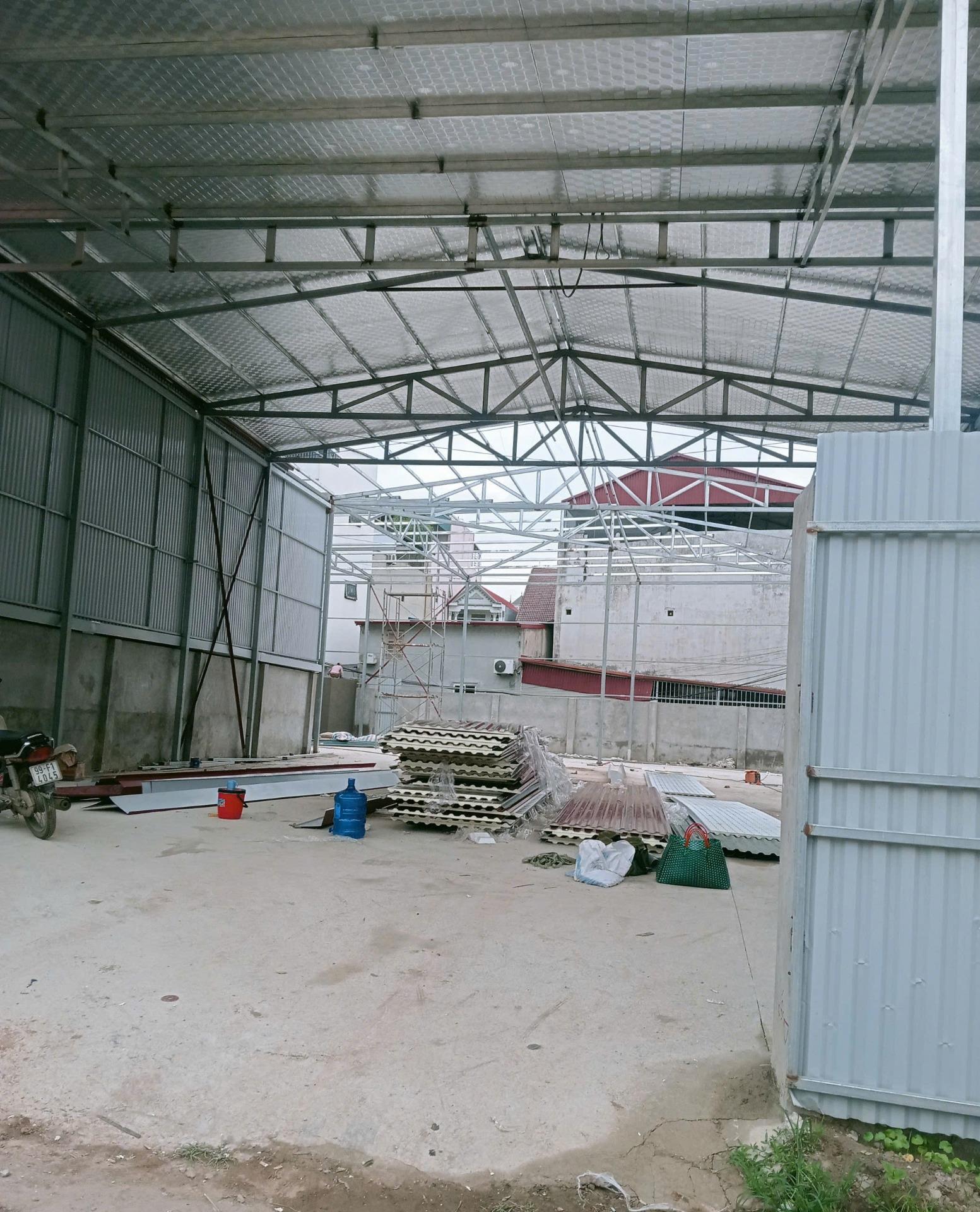 Cho thuê kho xưởng mới 100% khu vực Hải Bối. Đông Anh. HN