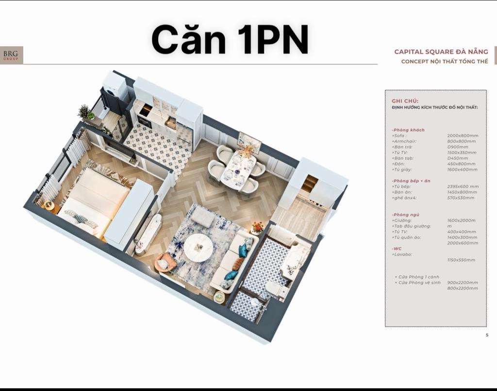 Bán căn 1 phòng ngủ, 47 m2, giá 3,6 tỷ tại Đường Trần Hưng Đạo - An Hải Bắc - Sơn Trà - Đà Nẵng