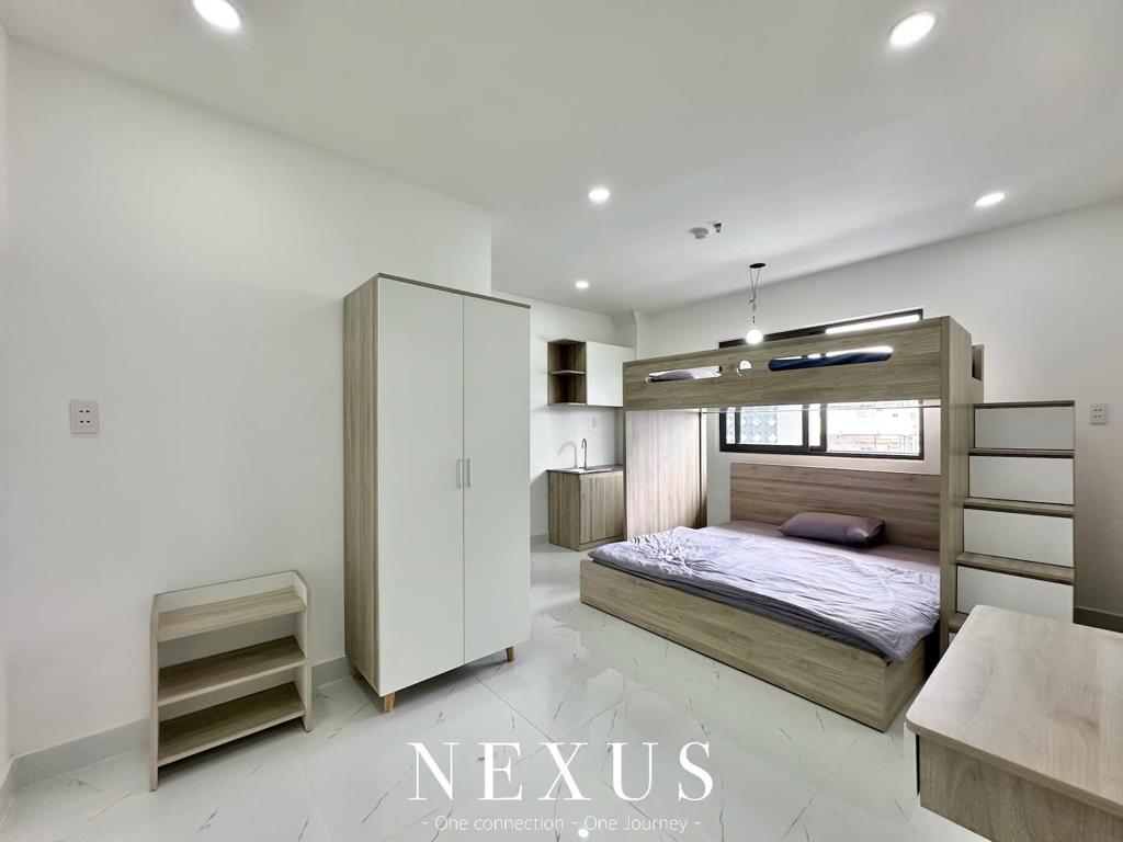 Cho thuê chung cư mini 3tr5 full nội thất mới xây có thang máy gần Công viên Làng Hoa
