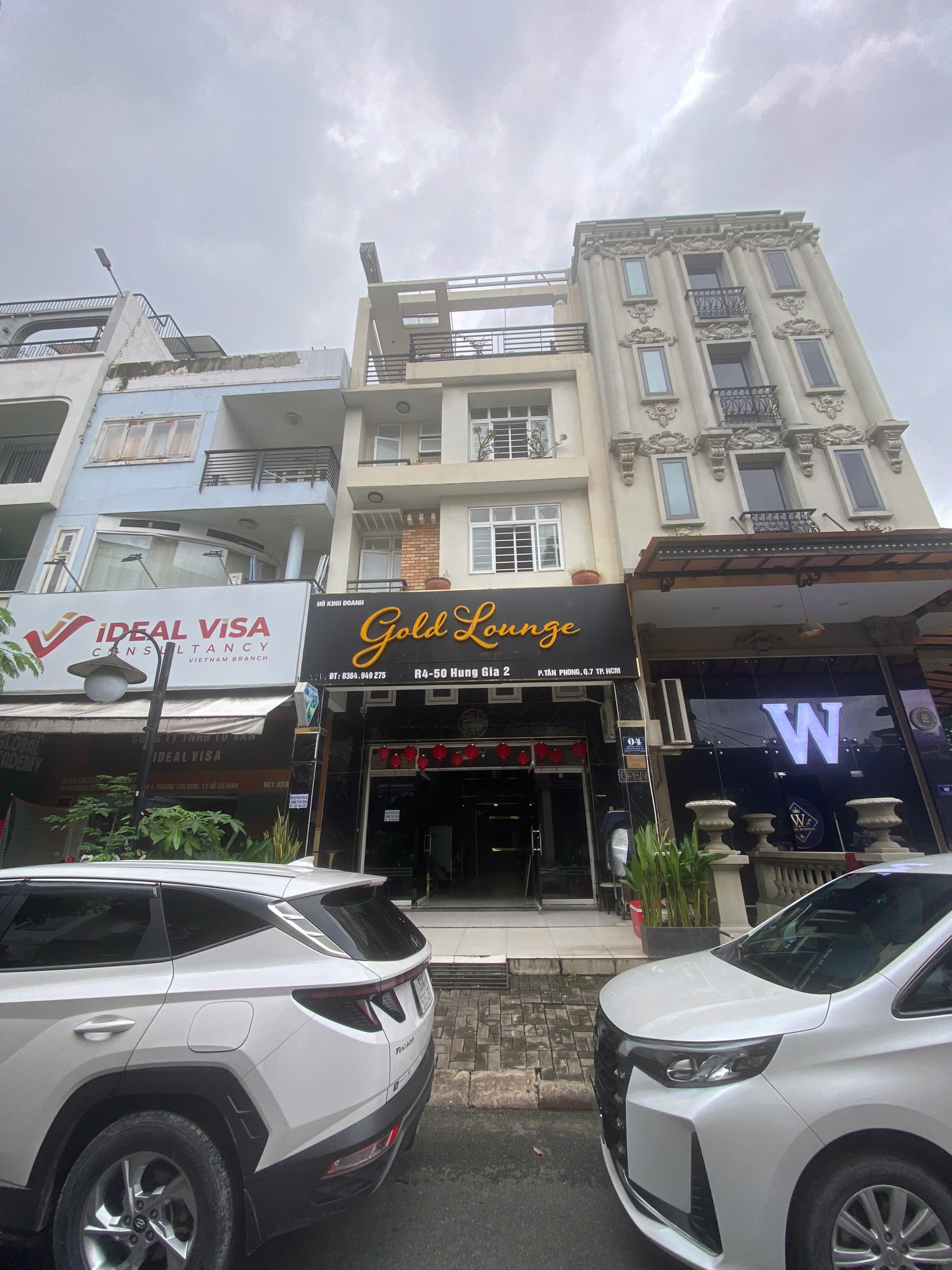 Cho thuê nhà phố Hưng Gia Hưng Phước, Q7, trệt, lửng, 3lầu, 6PN, phù hợp ở kinh doanh