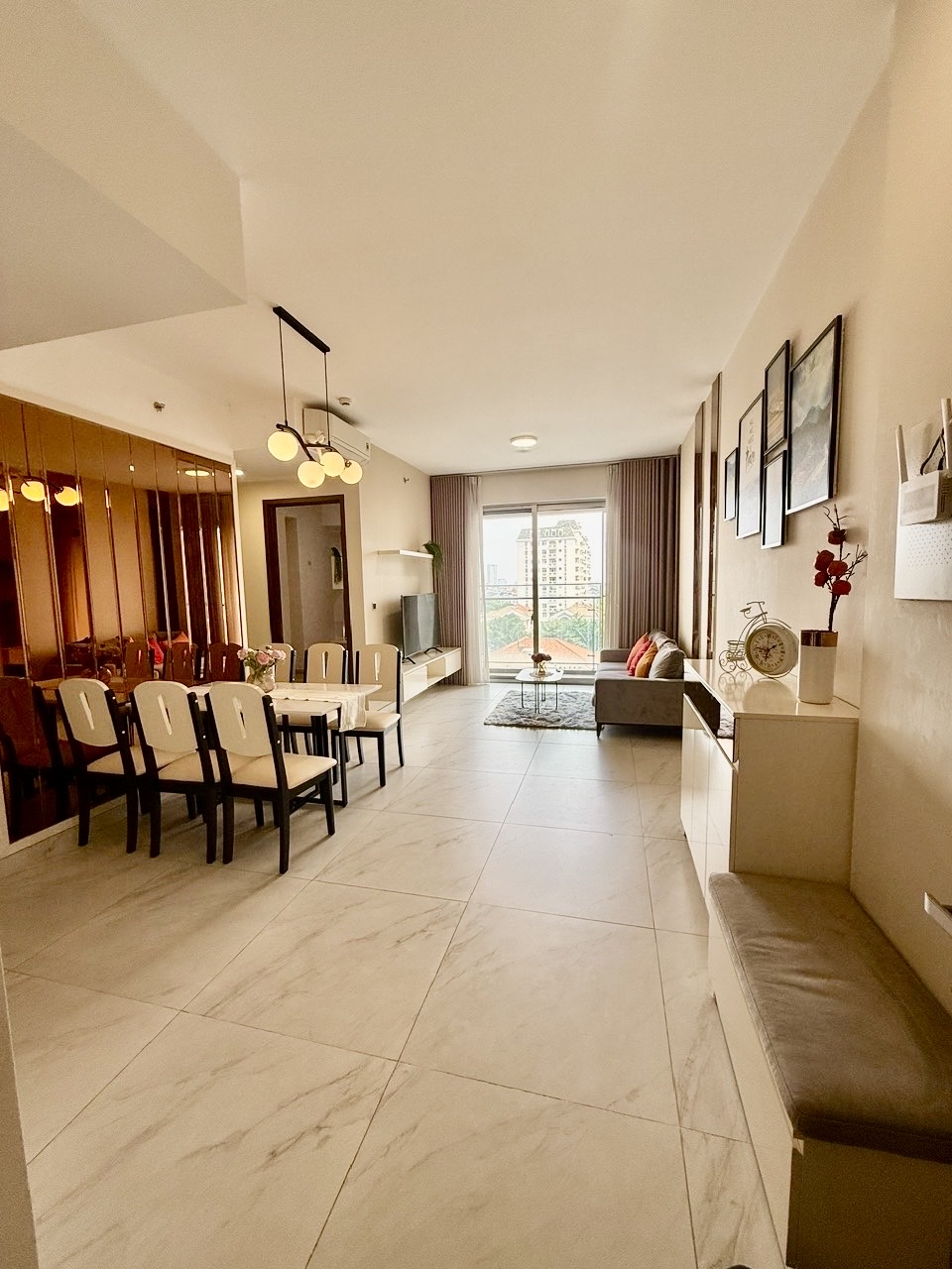 2PN Midtown diện tích 86m2 nhà đẹp, full nội thất, cho thuê 