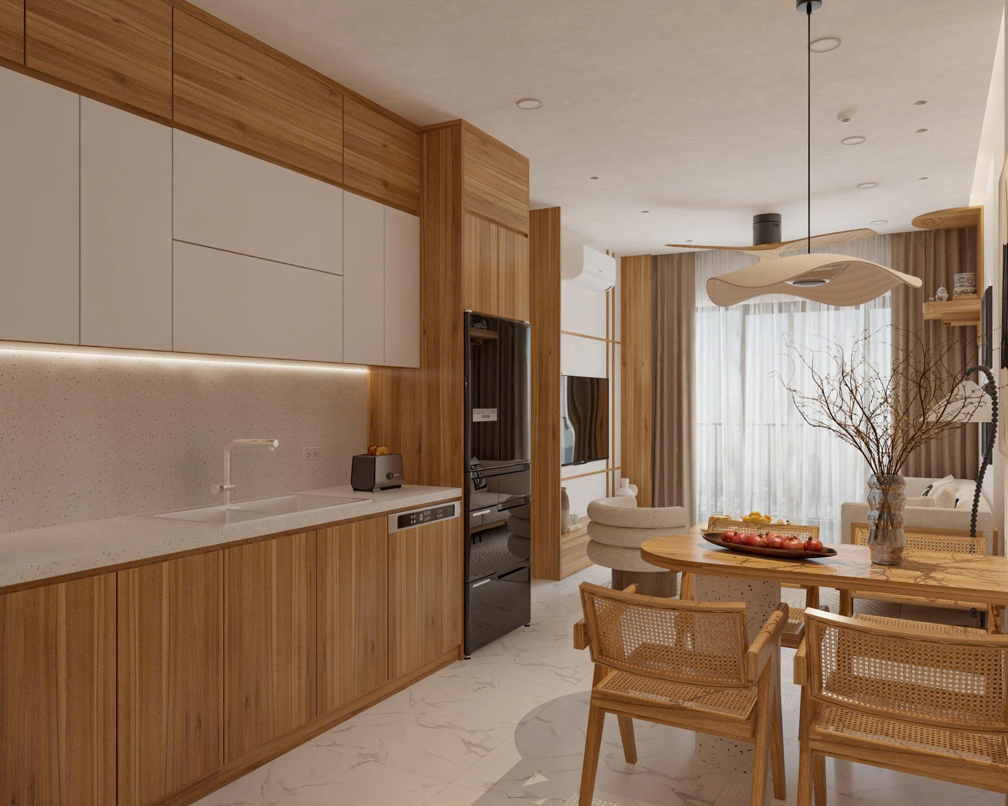 Bán gấp căn hộ chung cư Lavida Plus 66m2, 2PN, full nội thất.