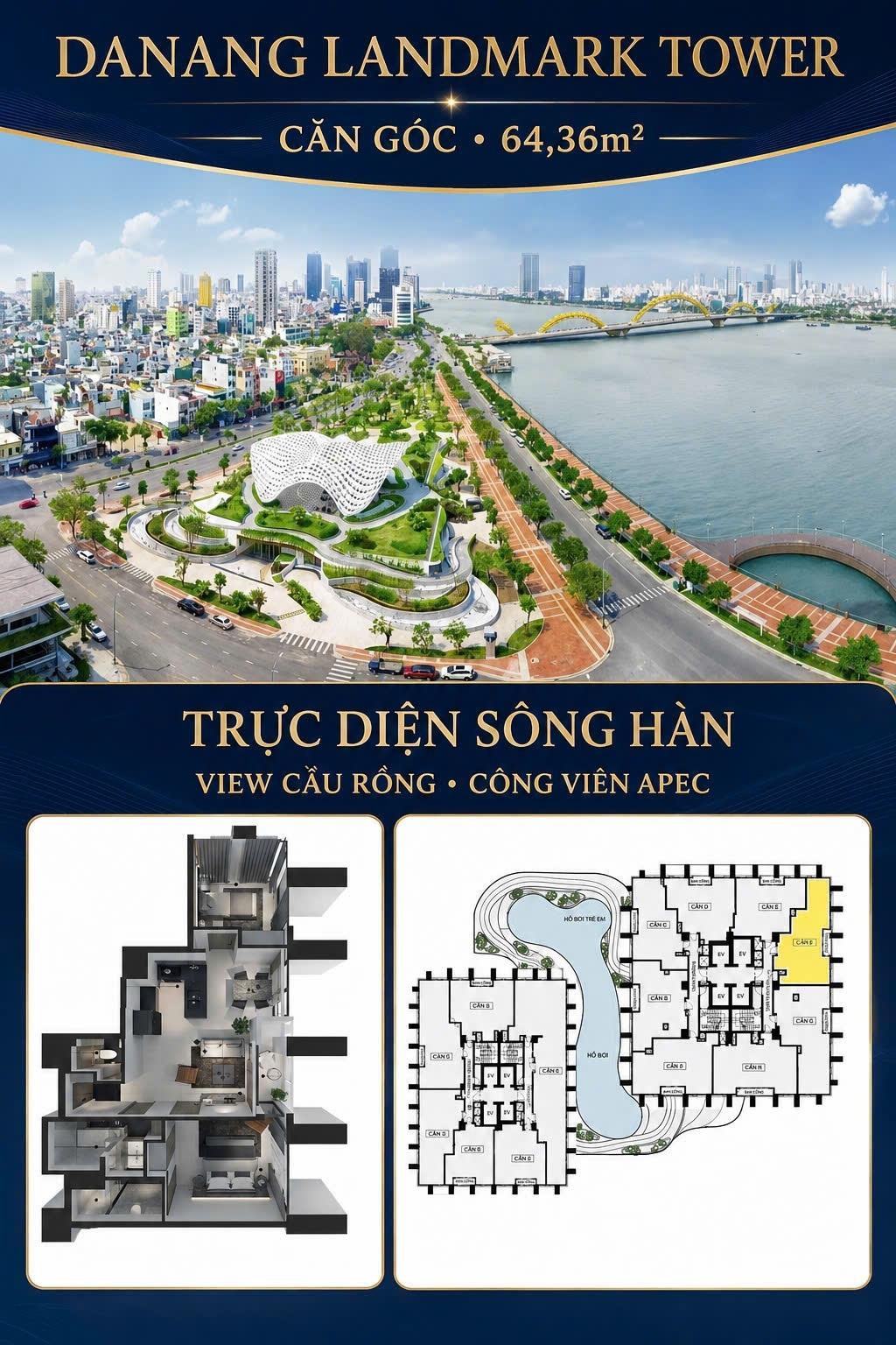Cần bán ngay căn hộ chung cư 65 m2, giá 8,7 tỷ tại Đường Trần Văn Trứ - Hải Châu - Đà Nẵng