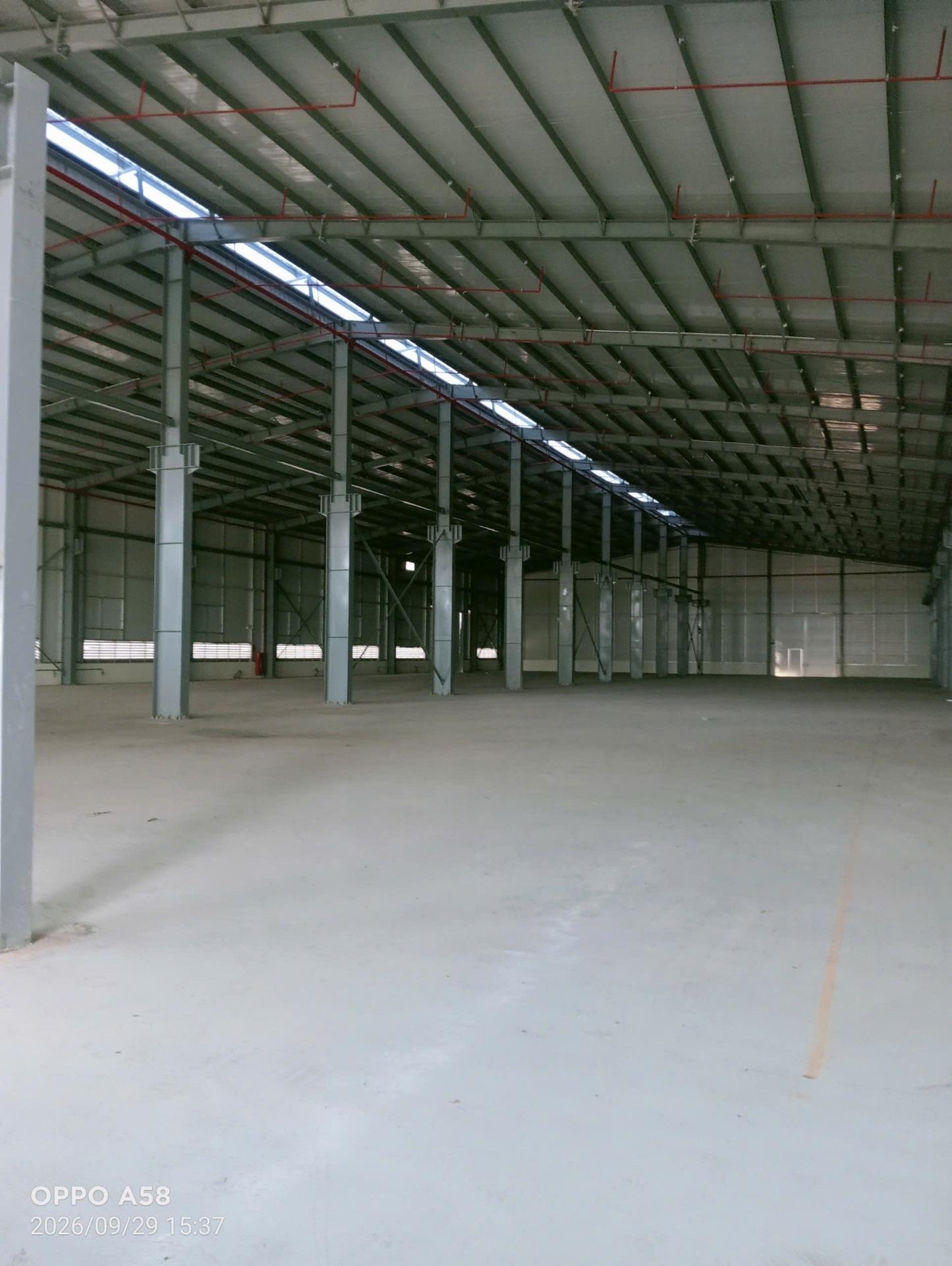 Cho thuê kho xưởng 1500m tại KCN Đồng Văn 2. Hà Nam - đủ diều kiện FDI