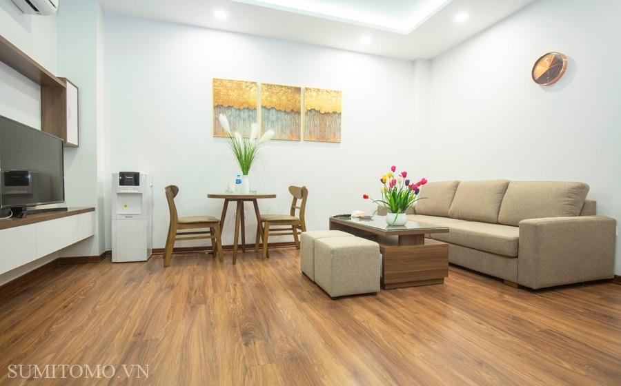 55m², 1 phòng ngủ - full đồ - có dịch vụ - Tòa nhà Sumitomo tại 51/12 Đào Tấn -  từ 14 triệu/ tháng