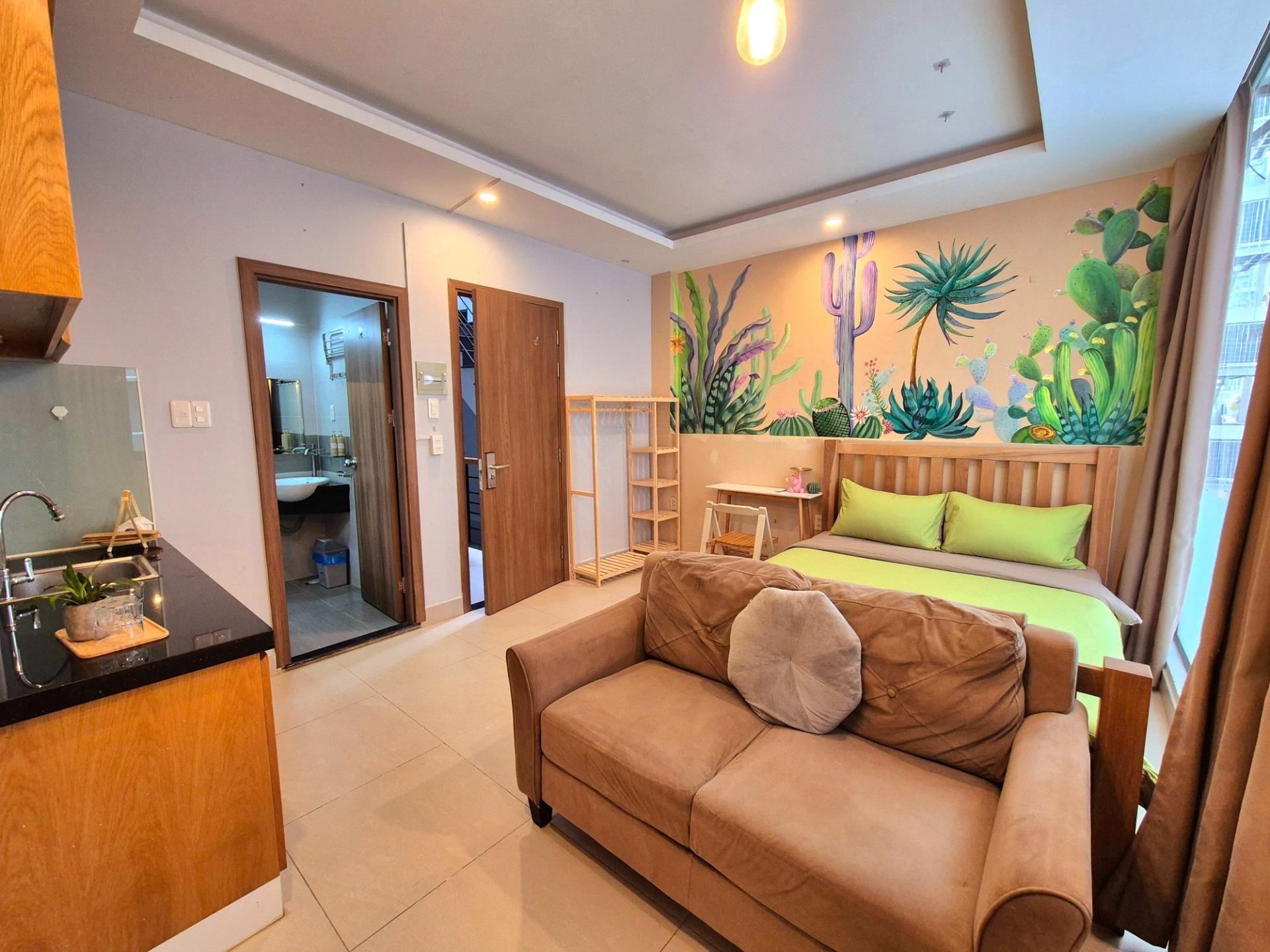 Cho thuê nhà trọ phòng trọ 20 m2 tại Đường Hàm Nghi - Bến Thành - Quận 1, giá 9 triệu/tháng
