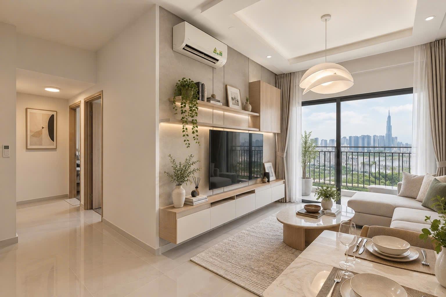 Cần cho thuê chung cư 76 m2 tại Đường Mai Chí Thọ - Quận 2 - TP Hồ Chí Minh, giá 17 tr/tháng